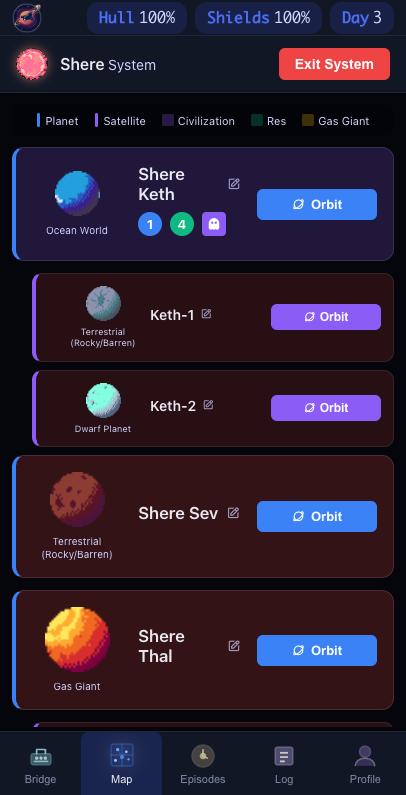 Deep Space Trading